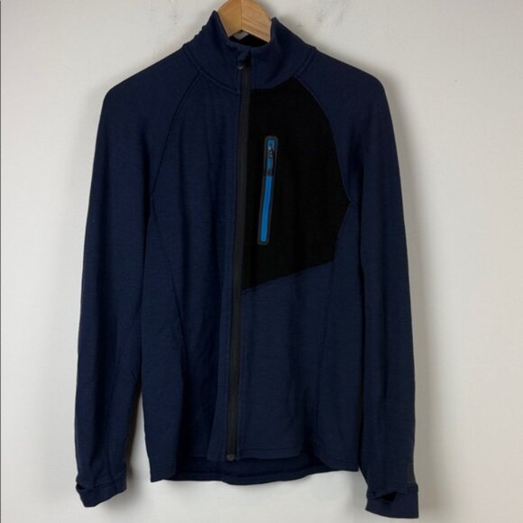 Smartwool Merino Wool Full Zip Sweater Jacket Mens Small - Picture 2 of 7